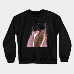 girl's back Crewneck Sweatshirt